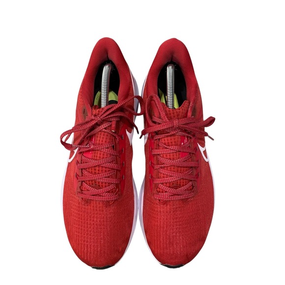 Nike Air Zoom Pegasus 39 Red White Running Shoes Mens 10 - Picture 9 of 10